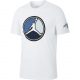 JORDAN REMASTERED TEE WHITE/HYDROGEN BLUE