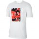 JORDAN AIR TEE WHITE/INFRARED