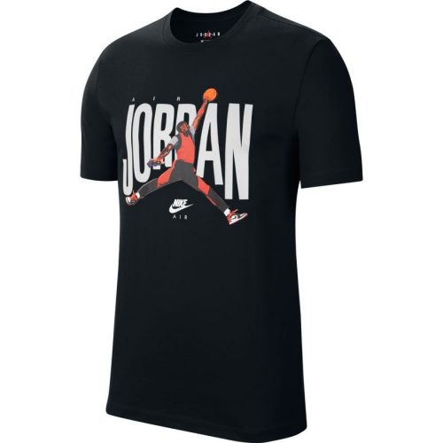 JORDAN JUMP LOGO TEE BLACK