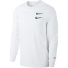 NIKE SPORTSWEAR SWOOSH LONG SLEEVE TEE WHITE