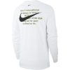 NIKE SPORTSWEAR SWOOSH LONG SLEEVE TEE WHITE