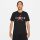 JORDAN AIR WORDMARK TEE BLACK/WHITE/GYM RED