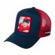 Capslab Casquette Trucker By Freegun Capitaine Tsubasa Red/Blue ONE