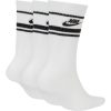 NIKE NSW ESSENTIAL STRIPE CREW WHITE/BLACK/BLACK