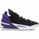 NIKE LEBRON JAMES XVIII BLACK/METALLIC GOLD-COURT PURPLE-WHITE