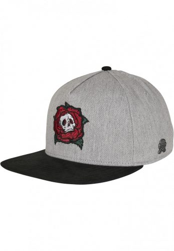 CAYLER & SONS C&S CL DEATH ROSE CAP HEATHER GREY/MC