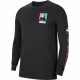 JORDAN LS MOUNTAINSIDE CREW BLACK