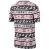 JORDAN SS UGLY SWEATER CREW WHITE/UNIVERSITY RED