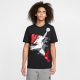 JORDAN JUMPMAN CLASSICS TEE BLACK/WHITE/GYM RED