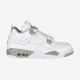 AIR JORDAN 4 RETRO WHITE/FIRE RED-TECH GREY-BLACK