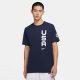 NIKE USAB DRY TEAM SS TEE OBSIDIAN