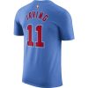 NBA X NIKE BROOKLYN NETS TEE ES HWC NN PACIFIC BLUE/IRVING KYRIE