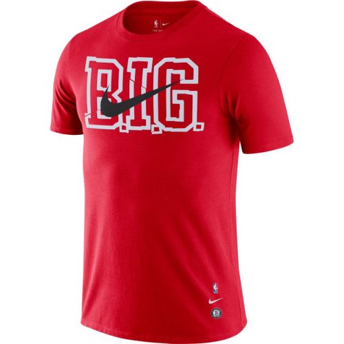 NBA X NIKE BROOKLYN VRBG BIGGIE EX TEE UNIVERSITY RED