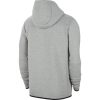 NIKE SPORTSWEAR TECH FLEECE FULL ZIP HOODIE DK GREY HEATHER/BLACK