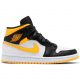 WMNS AIR JORDAN 1 MID SE WHITE/LASER ORANGE-BLACK