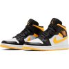 WMNS AIR JORDAN 1 MID SE WHITE/LASER ORANGE-BLACK