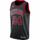 JORDAN NBA CHICAGO BULLS LAURI MARKKANEN SWINGMAN JERSEY BLACK/MARKKANEN LAURI