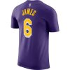 JORDAN X NBA LEBRON JAMES LOS ANGELES LAKERS ESSENTIALS STATEMENT TEE COURT PURPLE/LEBRON JAMES/LEBRON JAMES