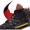 NIKE KD14 BLACK/BRIGHT CRIMSON-YELLOW STRIKE