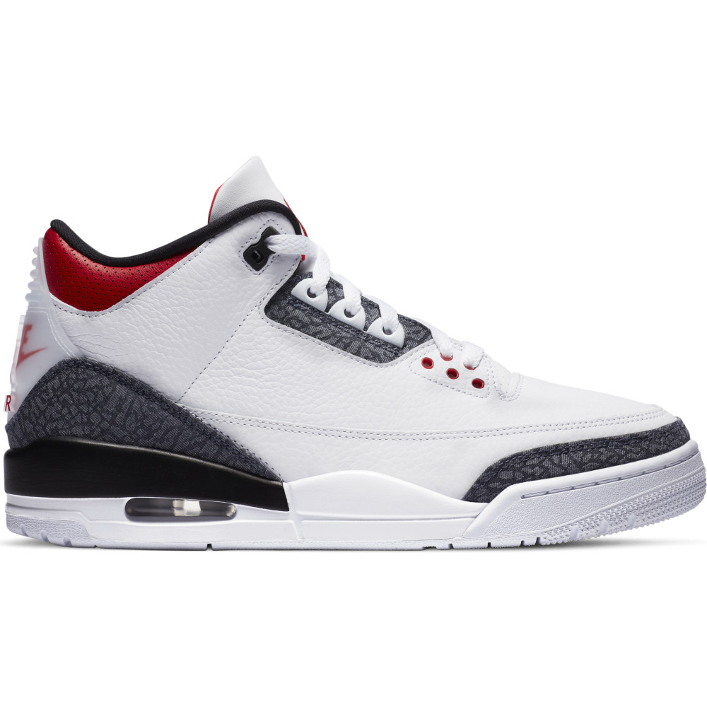 AIR JORDAN 3 RETRO SE WHITE FIRE RED BLACK