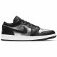 AIR JORDAN 1 LOW SE WMNS BLACK/METALLIC SILVER-WHITE