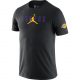 JORDAN LOS ANGELES LAKERS COURTSIDE JDN STATEMENT TEE BLACK