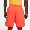 JORDAN ESSENTIALS FLEECE DIAMOND SHORT ORANGE/WHITE