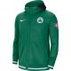 NIKE BOSTON CELTICS DRI-FIT SHOWTIME FULL-ZIP HOODIE CLOVER/WHITE/CLOVER/WHITE