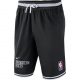 NIKE BROOKLYN NETS DNA COURTSIDE 75TH SHORT BLACK/WHITE/WHITE/BLACK