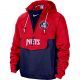 NIKE BROOKLYN NETS COURTSIDE PREMIUM JACKET UNIVERSITY RED/BLUE VOID/WHITE