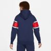 JORDAN PSG FULL ZIP FLEECE HOODIE MIDNIGHT NAVY/WHITE