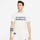 JORDAN X PARIS SAINT-GERMAIN WORDMARK TEE BIRCH HEATHER