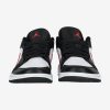 AIR JORDAN 1 LOW WMNS BLACK/SIREN RED-WHITE