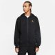 JORDAN JUMPMAN FULL ZIP FLEECE HOODIE BLACK/POLLEN