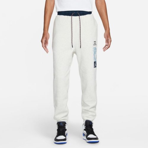 JORDAN ESSENTIALS MOUNTAINSIDE GFX PANT OATMEAL HEATHER