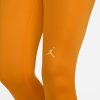 JORDAN WOMENS CORE LEGGINGS LIGHT CURRY/WHITE ONYX