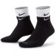 NIKE EVERYDAY PLUS CUSHIONED BLACK/WHITE/BLACK