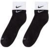 NIKE EVERYDAY PLUS CUSHIONED BLACK/WHITE/BLACK