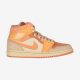 AIR JORDAN 1 MID WMNS ATOMIC ORANGE/APRICOT AGATE-TERRA BLUSH