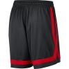 NIKE CHICAGO BULLS WOMENS DRI FIT TEAM SHORT BLACK/UNIVERSITY RED