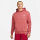 JORDAN ESSENTIALS FLEECE GFX PULLOVER CANYON RUST