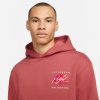 JORDAN ESSENTIALS FLEECE GFX PULLOVER CANYON RUST