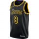 Nike  Los Angeles Lakers City Edition Kobe Bryant Swingman Jersey BLACK/BRYANT KOBE