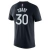 NIKE SEL2 ESSENTIALS MVP STEPHEN CURRY TEE BLACK/CURRY STEPHEN