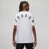 JORDAN JDN AIR STRETCH TEE WHITE/BLACK/GYM RED