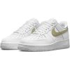 NIKE AIR FORCE 1 '07 WMNS WHITE/OLIVE AURA-SEA GLASS-ARCTIC PUNCH