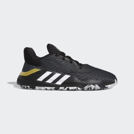 ADIDAS PRO BOUNCE 2019 LOW CBLACK/FTWWHT/GOLDMT