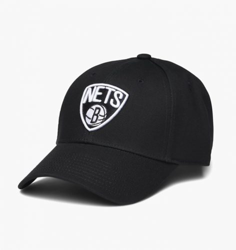 Mitchell & Ness TEAM LOGO LOW PRO STRAPBACK NBA BROOKLYN NETS BLACK