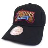 Mitchell & Ness TEAM LOGO LOW PRO STRAPBACK HWC PHILADELPHIA 76ERS BLACK