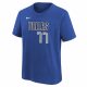 NIKE NBA DALLAS MAVERICKS LUKA DONCIC BOYS N&N TEE -ICON GAME ROYAL M